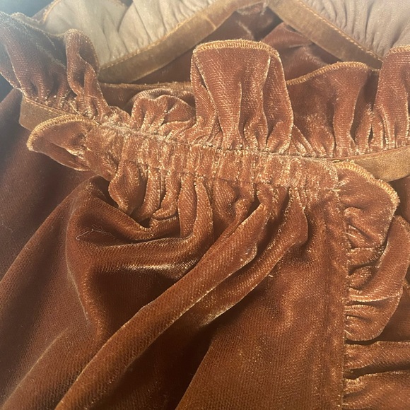 NWT Anthropologie Kristinit Velvet Jumpsuit, size small - Picture 7 of 8